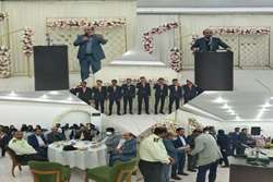 برگزاری ویژه برنامه تجلیل وسپاس ازبهورزان شبکه بهداشت ودرمان میناب  باحضورفرماندارویژه شهرستان میناب